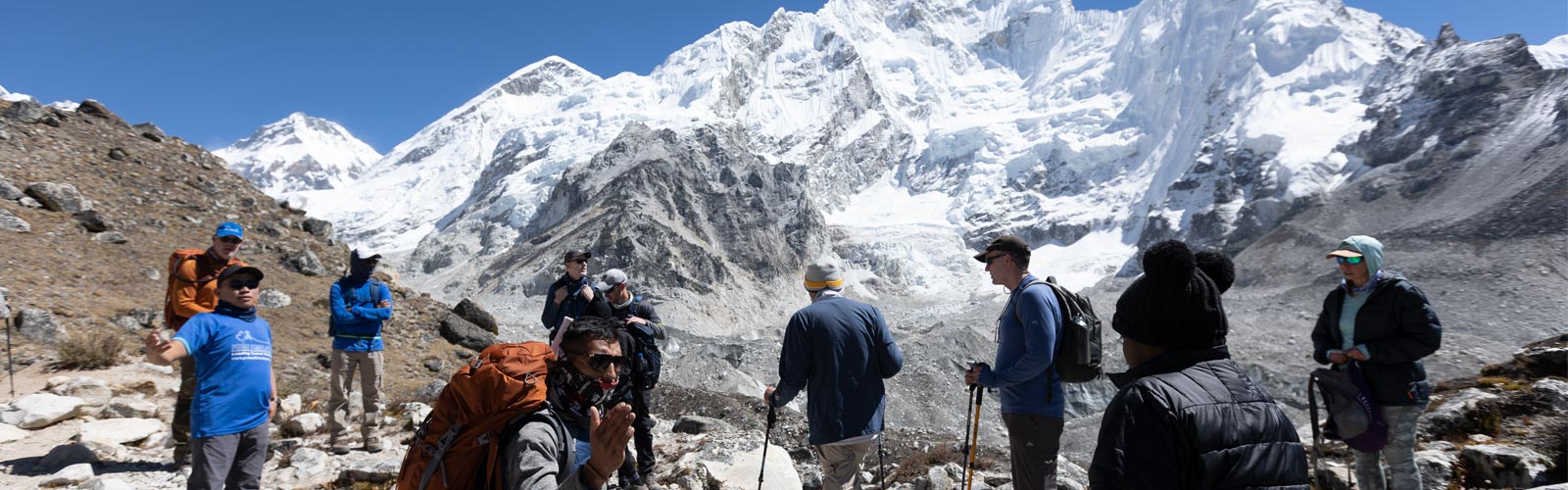 Guiding during Everest Base Camp Trek