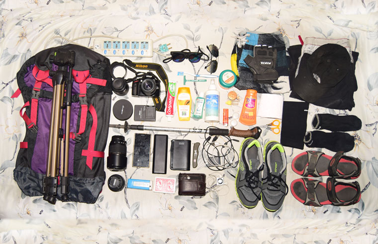 Everest Base camp packing list