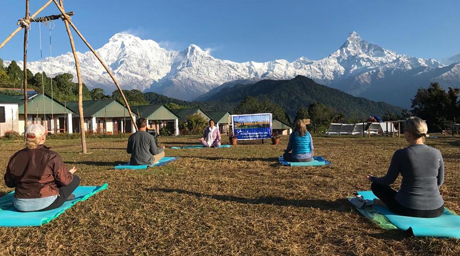 Yoga Trek and Cultural Wellness Tour in Nepal