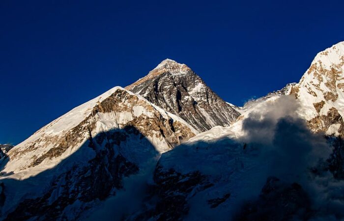 sunrise view on mount everest