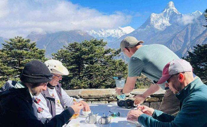 breakfast at everest view hotel