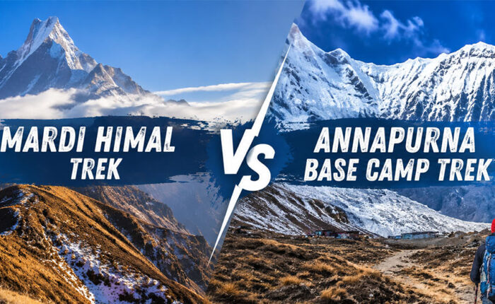 mardi himal trek vs annapurna base camp trek