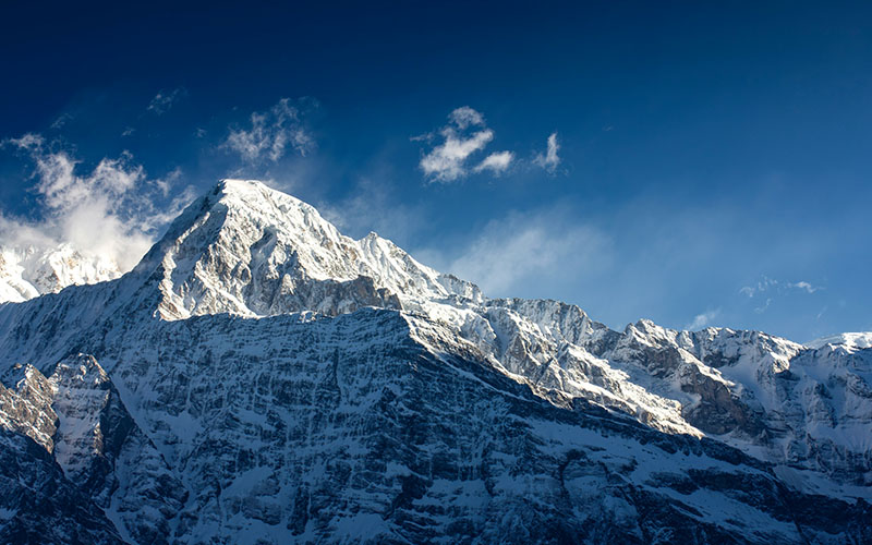 view from Mardi Himal
