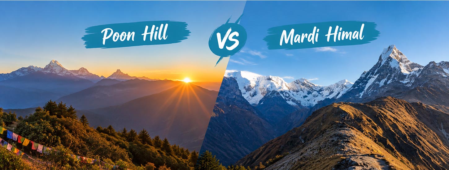 Poon Hill vs Mardi Himal